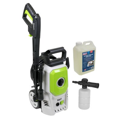 Sealey Pressure Washer with Snow Foam 100bar 390L/hr