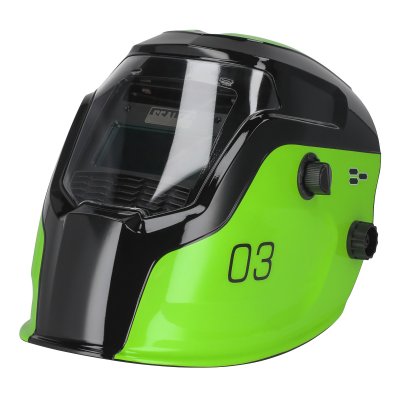 Sealey Auto Darkening Welding Helmet Shade 9-13 - Green