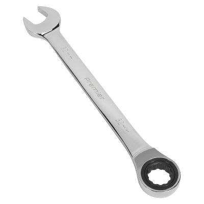 Sealey Premier Combination Ratchet Spanner 32mm