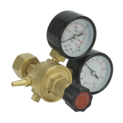 Sealey Industrial MIG Gas Regulator 2-Gauge