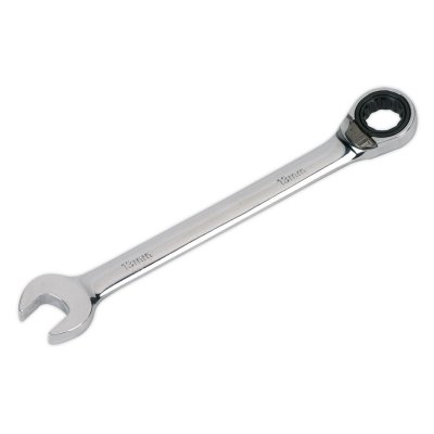 Sealey Premier Reversible Ratchet Combination Spanner 13mm