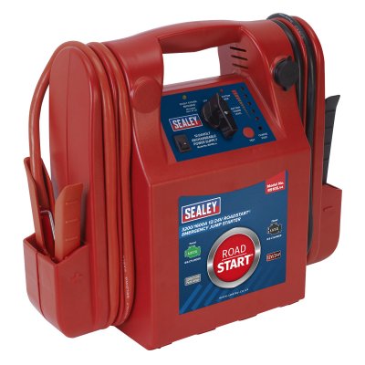 Sealey RoadStart 12/24V Emergency Jump Starter 3200/1600 Peak Amps