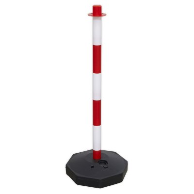 Sealey Red/White Post with Base