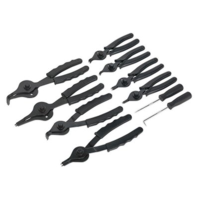 Sealey Siegen Internal/External Circlip Pliers Set 10pc