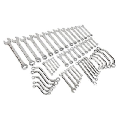 Sealey Siegen Multipurpose Spanner Set 50pc