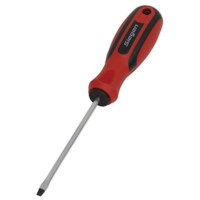 Sealey Siegen Slotted Screwdriver 3 x 75mm