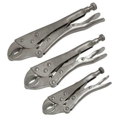 Sealey Siegen Locking Pliers Set 3pc