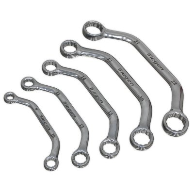 Sealey Siegen Obstruction Spanner Set 5pc