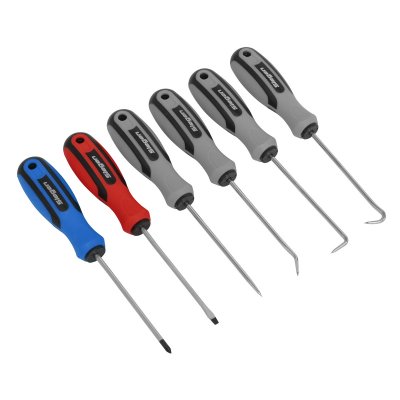 Sealey Siegen Mini Pick & Screwdriver Set 6pc