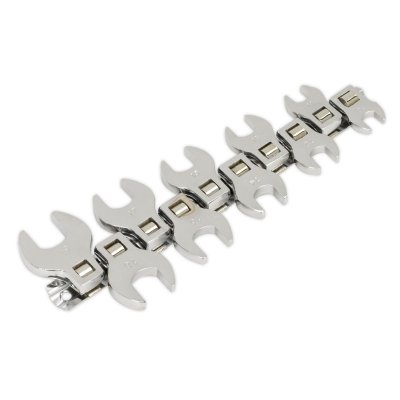 Sealey Siegen Crow's Foot Open-End Spanner Set 3/8