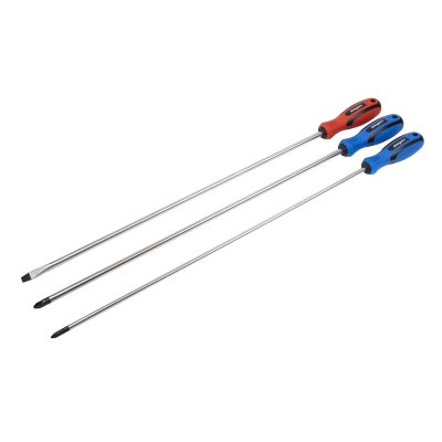 Sealey Siegen Extra-Long Screwdriver Set 3pc