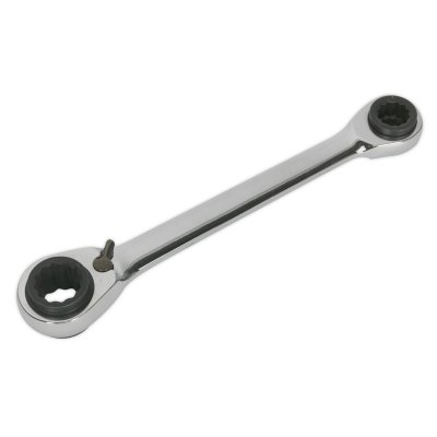 Sealey Siegen 4-in-1 Reversible Ratchet Ring Spanner