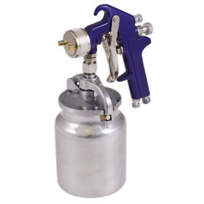 Sealey Suction Feed Spray Gun 1.7mm Set-Up