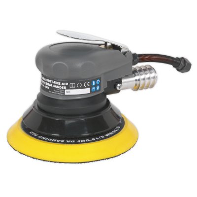 Sealey Dust-Free Air Palm Orbital Sander 150mm