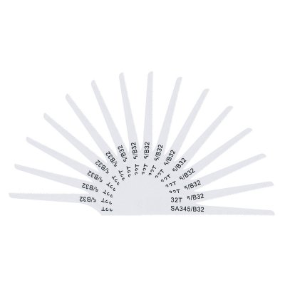 Sealey 74mm HSS Air Saw Blade 32tpi - Pack of 15