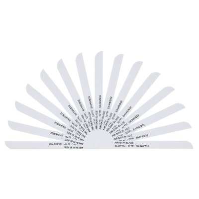 Sealey 141mm HSS Air Saw Blade 32tpi - Pack of 15