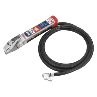 Sealey PCL Professional Tyre Inflator with 2.5m Hose & Clip-On Connector