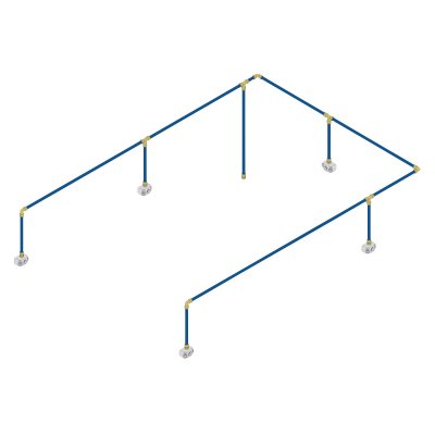 Sealey SharkBite 36m 5-Drop Air Supply System Kit