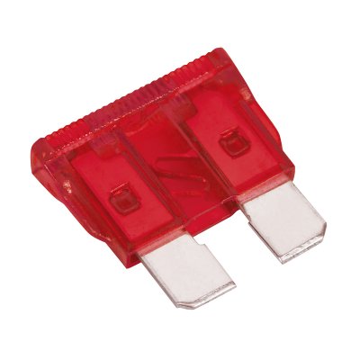 Sealey Automotive Standard Blade Fuse 10A - Pack of 50