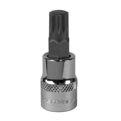 Sealey Premier Spline Socket Bit 3/8