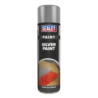 Sealey Paint 500ml - Silver