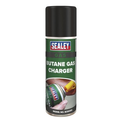 Sealey Butane Gas Refill 200ml - Pack of 6