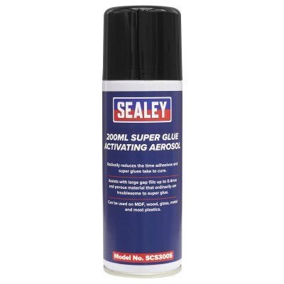 Sealey Super Glue Activating Aerosol 200ml