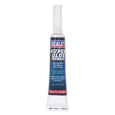 Sealey Non-Drip Gel Super Glue 20g