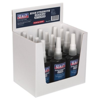 Sealey High Strength Bearing Fit Retainer 50ml - Pack of 12