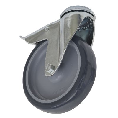 Sealey 100mm Castor Wheel with Swivel Bolt Hole & Total Lock