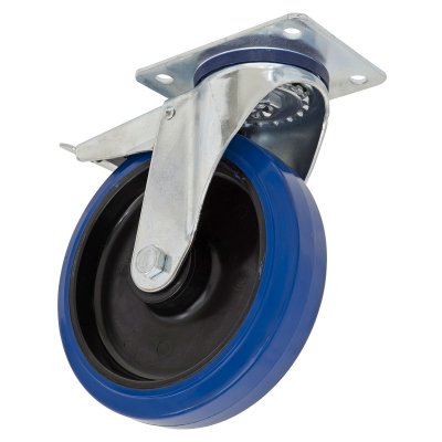 Sealey 100mm Castor Wheel with Swivel Plate & Total Lock