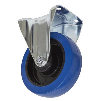 Sealey 160mm Castor Wheel with Fixed Plate