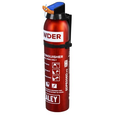 Sealey Disposable Dry Powder Fire Extinguisher 0.6kg