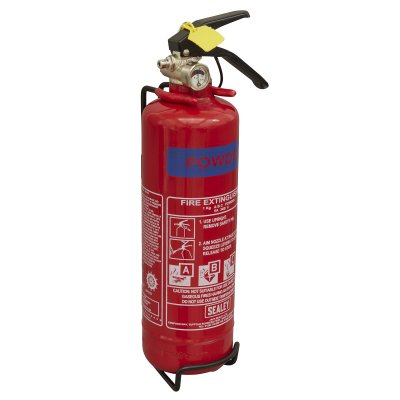 Sealey Dry Powder Fire Extinguisher 1kg