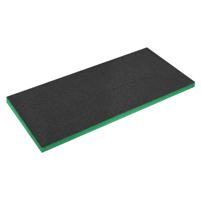 Sealey Easy Peel Shadow Foam 1200 x 550 x 50mm - Green/Black