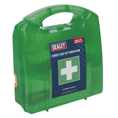 Sealey First Aid Kit, Medium - BS 8599-1 Compliant