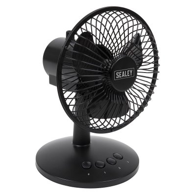 Sealey 3-Speed Oscillating USB Desk Fan 6