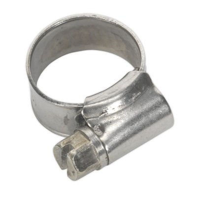 Sealey Stainless Steel Hose Clip 10-16mm - Pack of 10