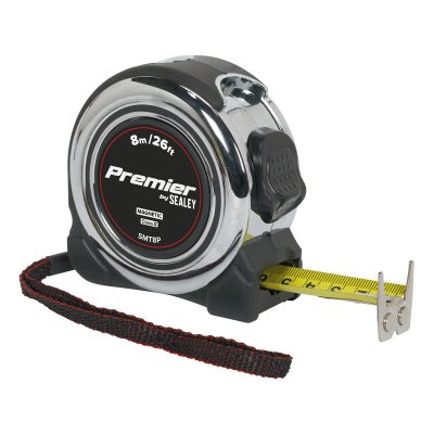 Sealey Premier Professional Tape Measure 8m(26ft)