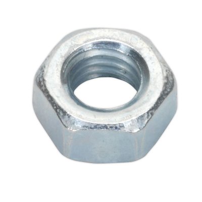 Sealey Zinc Plated Steel Nut M5, DIN 934 - Pack of 100