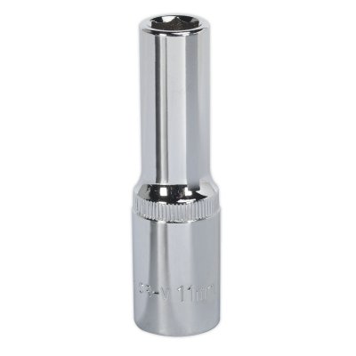 Sealey Premier Fully Polished Deep Socket 1/2