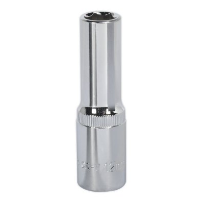 Sealey Premier Fully Polished Deep Socket 1/2