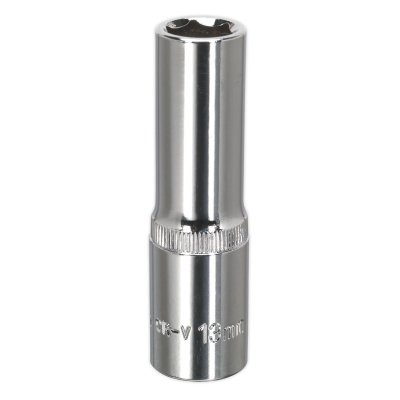 Sealey Premier Fully Polished Deep Socket 1/2