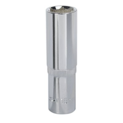 Sealey Premier Fully Polished Deep Socket 1/2