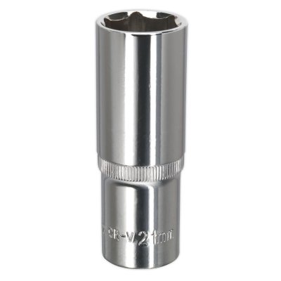 Sealey Premier Fully Polished Deep Socket 1/2