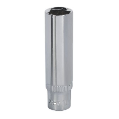 Sealey Premier Fully Polished Deep Socket 1/4