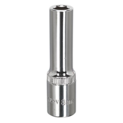 Sealey Premier Fully Polished Deep Socket 3/8