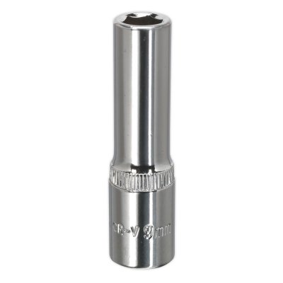 Sealey Premier Fully Polished Deep Socket 3/8