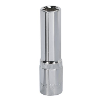 Sealey Premier Fully Polished Deep Socket 3/8