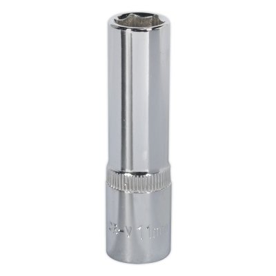 Sealey Premier Fully Polished Deep Socket 3/8